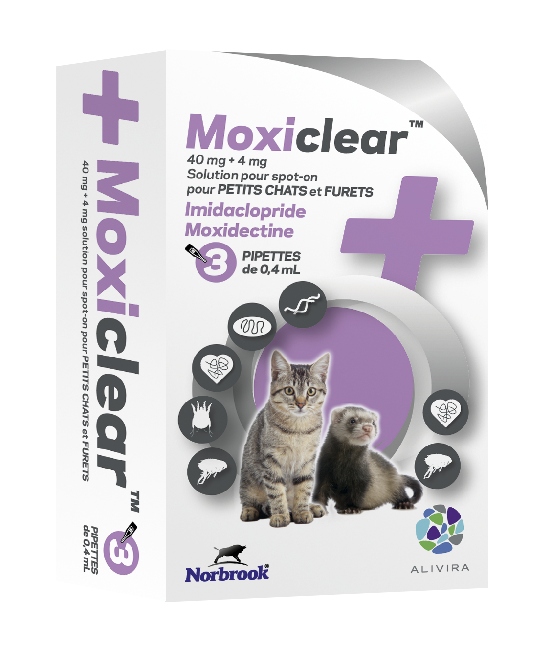 Alivira met sur le marché le premier générique imidaclopridemoxidectine