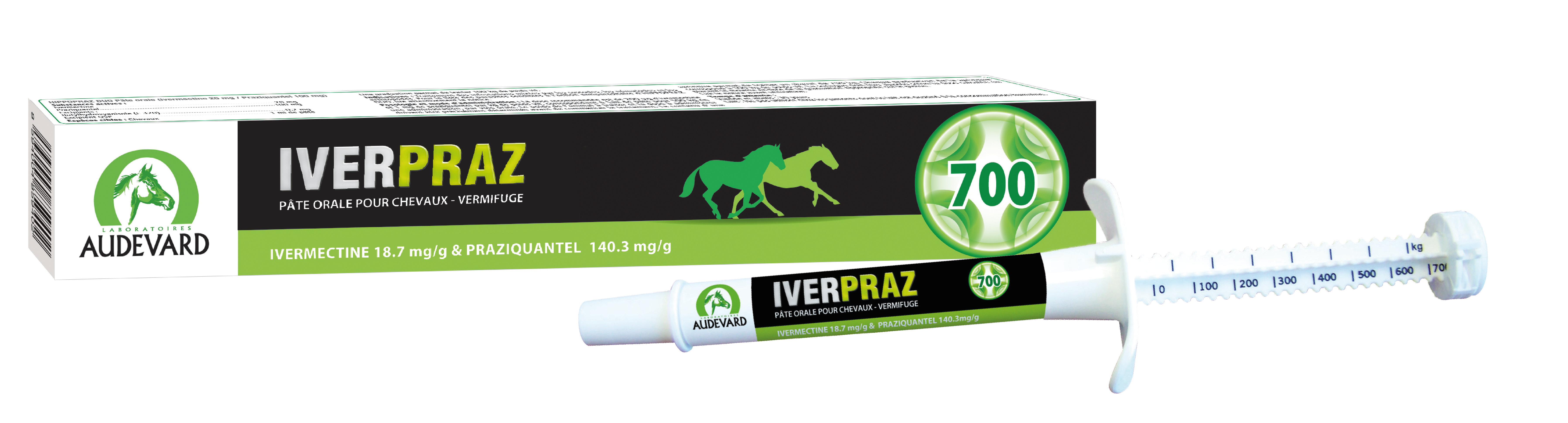 Pâte Vermifuge Pour Cheval Saveur Pomme – Pack De 1 à 5 – OEM